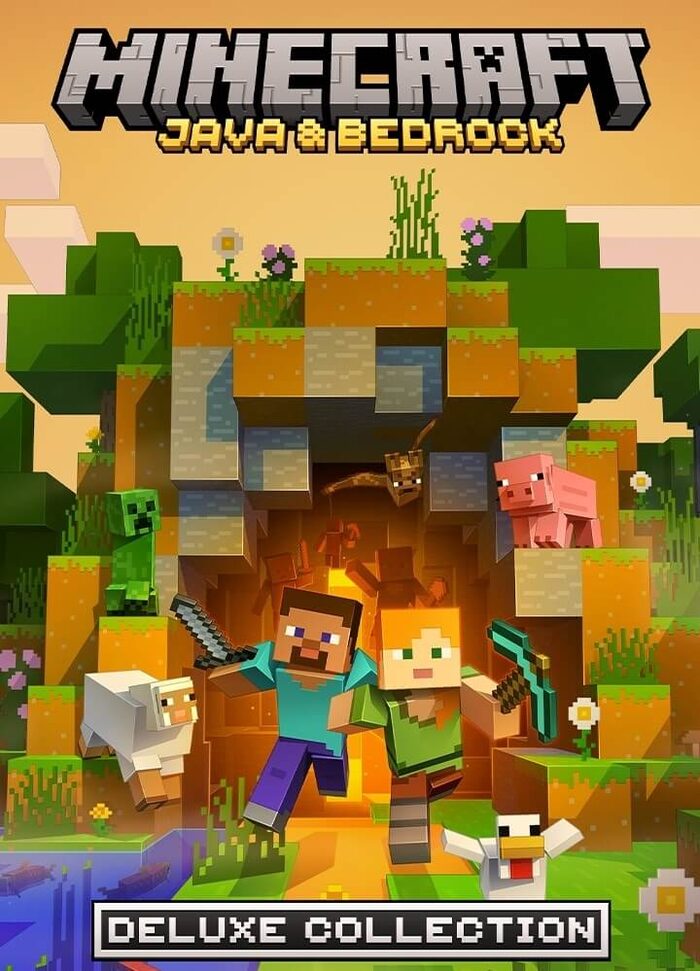 Minecraft: Java & Bedrock Edition Deluxe Collection (PC) - Windows Store Key GLOBAL